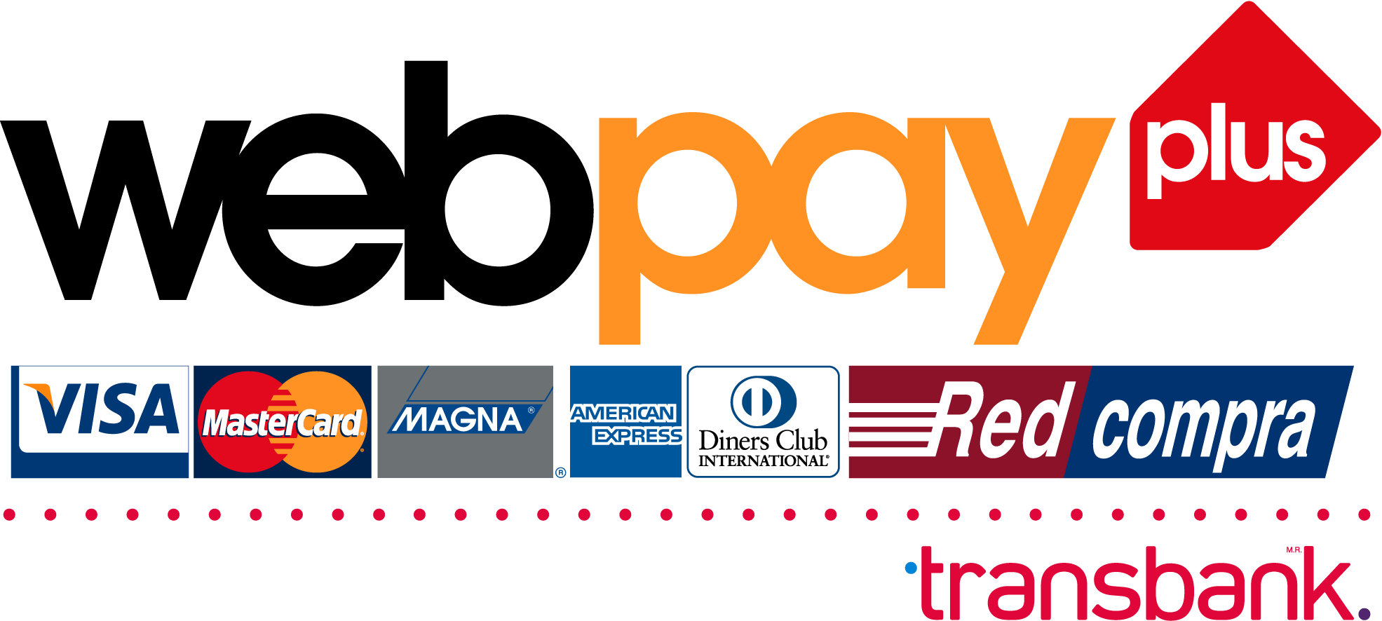 Webpay Plus, Visa, Mastercard, Redcompra, Transbank